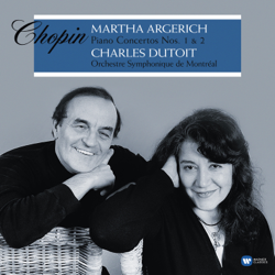 Chopin: Piano Concertos Nos. 1 &amp; 2 - Charles Dutoit, Orchestre Symphonique de Montréal &amp; Martha Argerich Cover Art