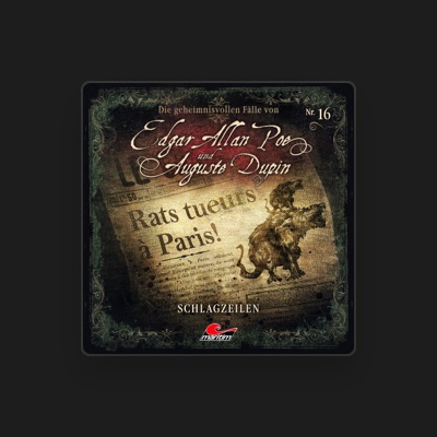 Listen to Edgar Allan Poe & Auguste Dupin, watch music videos, read bio, see tour dates & more!