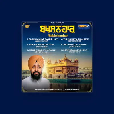 Listen to Bhai Baljeet Singh Patiala Wale, watch music videos, read bio, see tour dates & more!