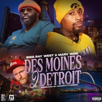 Des Moines 2 Detroit (feat. Bigg Ray West & Marv Won) - Single - Emceetv