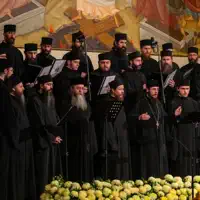 Grupul psaltic „Eustatie Protopsaltul” - „Și acum” pe opt glasuri la Adormirea Maicii Domnului, după Petru Lampadarie — Mănăstirea Putna