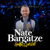 Cover to Nate Bargatze’s Hello, World!