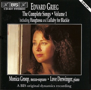 Grieg, E.: Songs (Complete), Vol. 1