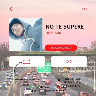 NO TE SUPERE - Single