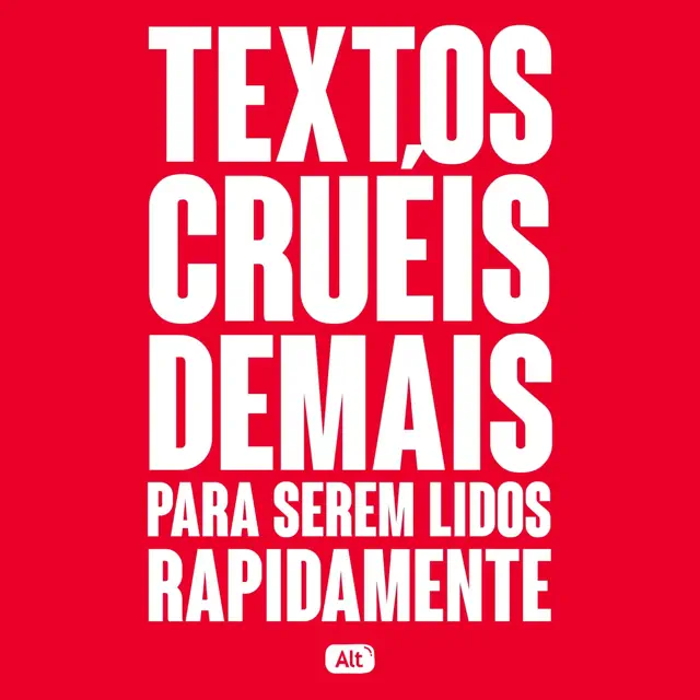 Textos cruéis demais para serem lidos rapidamente (Unabridged)