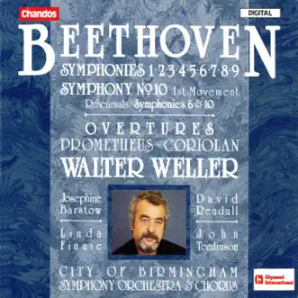 Beethoven: Complete Symphonies by Walter Weller, City of Birmingham Symphony Orchestra, David Rendall, Sir John Tomlinson, Dame Josephine Barstow, Linda Finnie & City of Birmingham Symphony Chorus album reviews, ratings, credits