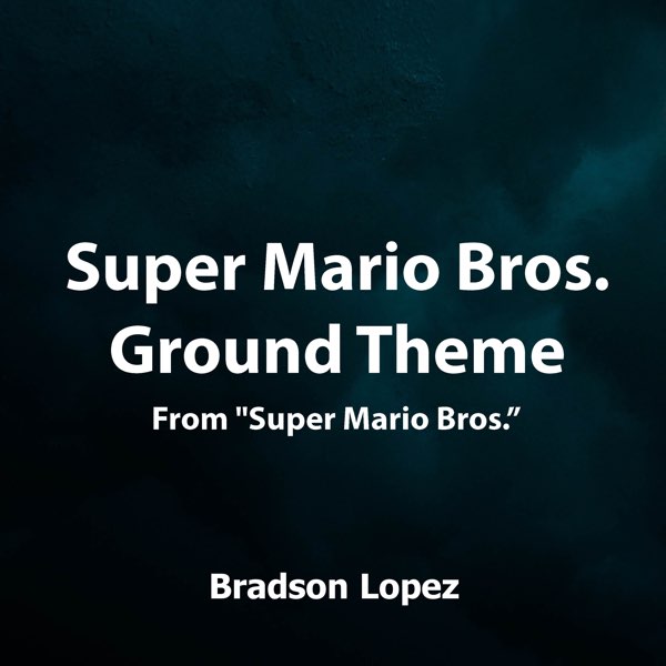 Newスーパーマリオブラザーズ 地上BGM 同時再生(New Super Mario