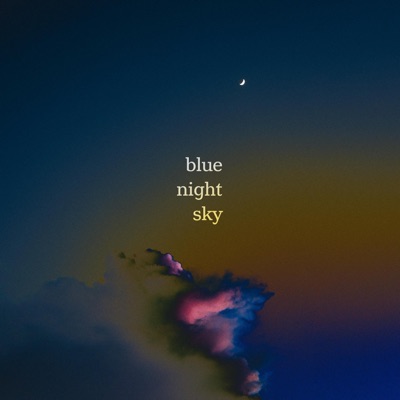 blue night sky - Single