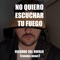 No quiero escuchar tu fuego (parodia Morat) - Ricardo Del Bufalo lyrics