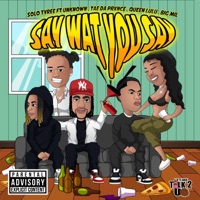 Say Wat You Say (feat. unkn0wn, Tae Da Prxnce, Queen Lulu & Big Mil) - Single - Solo Tyree
