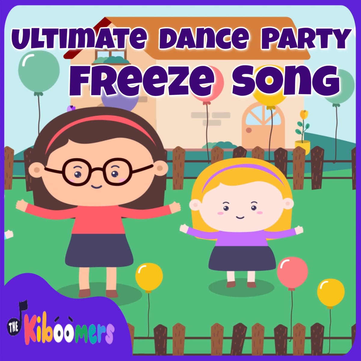 Party Freeze Dance Song - THE KIBOOMERS Preschool Songs - Circle Time Game  