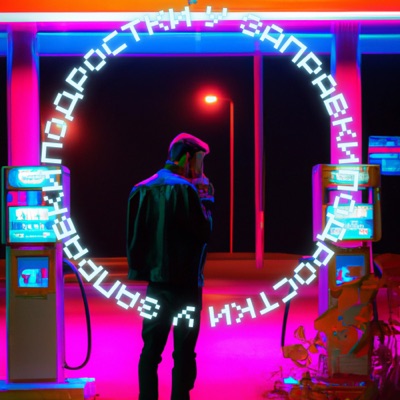 Подростки у заправки