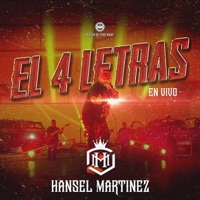 El 4 Letras (En Vivo) - Single - Hansel Martinez