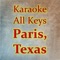 Paris, Texas - Karaoke All Keys lyrics