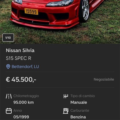 NISSAN SILVIA FREESTYLE - Single
