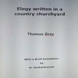 Elegy Written in a Country Churchyard