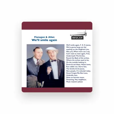 Listen to Bud Flanagan, watch music videos, read bio, see tour dates & more!