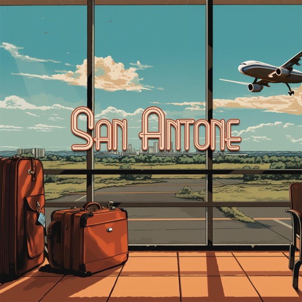 San Antone single cover art by Daniel Strickland
