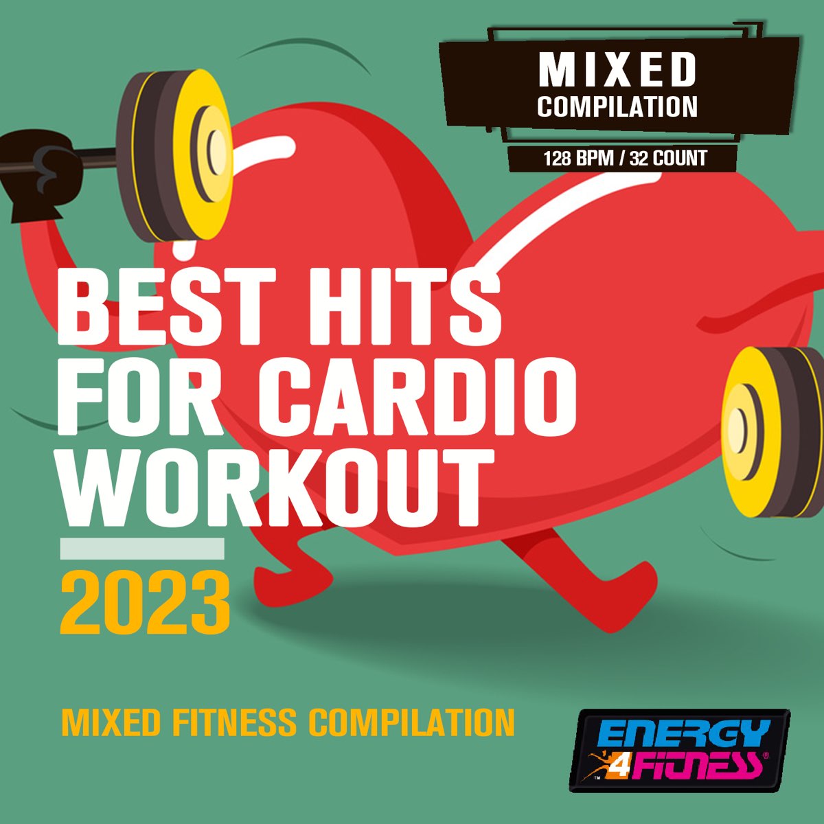 ‎Best Hits For Cardio Workout 2023 Mixed Fitness Compilation (15 Tracks