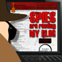 David Rovics - Spies Are Reading My Blog artwork