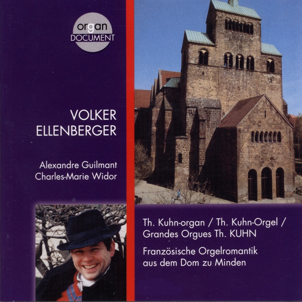 Обложка альбома «Französische Orgelromantik aus dem Dom zu Minden (Th. Kuhn-Orgel)» — Volker Ellenberger