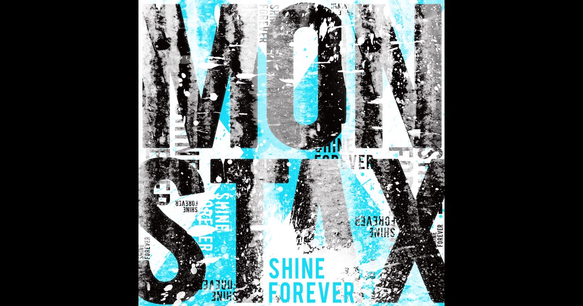 MONSTA X 1st Repackage Album SHINE FOREVER CD+Booklet+