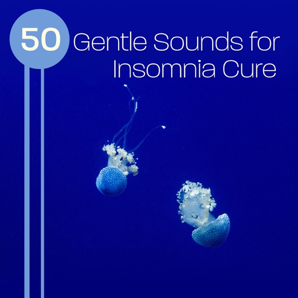 50 Gentle Sounds for Insomnia Cure: Music for Bedtime, Healing Rain & Delta Waves, Natural Sleep Aid, Deep Relaxation & Meditation