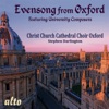 Sydney Bernard How Sweet the Name of Jesus Evensong from Oxford