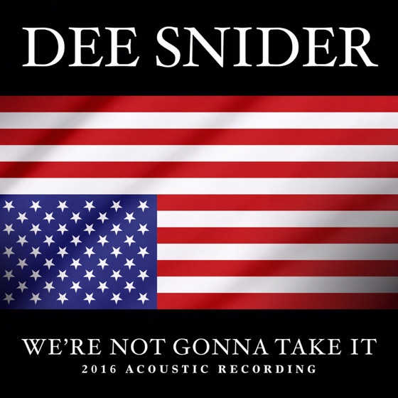 Cover artwork for We're Not Gonna Take It