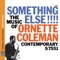 Something Else!!!! The Music of Ornette Coleman (Original Jazz Classics Remasters)