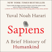 Sapiens - Yuval Noah Harari Cover Art
