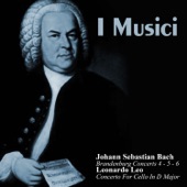 Johann Sebastian Bach: Brandenburg Concerts 4 - 5 - 6 / Leonardo Leo: Concerto For Cello In D Major artwork