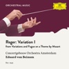 Reger: Variations and Fugue on a Theme by Mozart, Op. 132: Variation I - Single