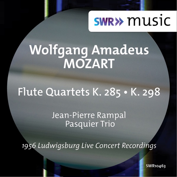 Mozart: Flute Quartets Nos. 1 & 4 - EP