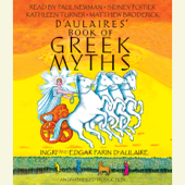 D'Aulaires' Book of Greek Myths (Unabridged) - Ingri d'Aulaire &amp; Edgar Parin d'Aulaire Cover Art