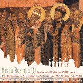 Missa Russica : Le concert à l'église au XVIIIème siècle, Vol. 1 - Chœur orthodoxe russe de Riga & Johann Shenrock