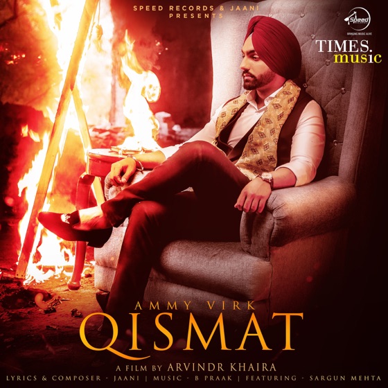 Cover artwork for Qismat (feat. Sargun Mehta)