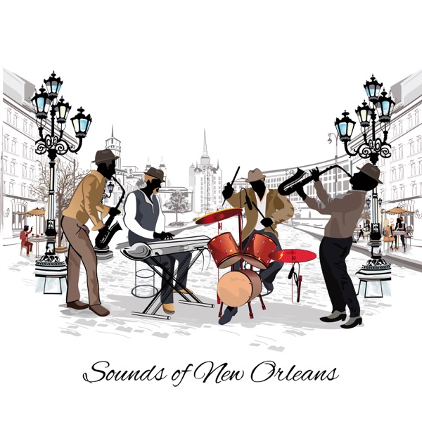 Sounds of New Orleans: Top 100, Best Instrumental Dixieland Jazz Music, Original Band, Easy Listening