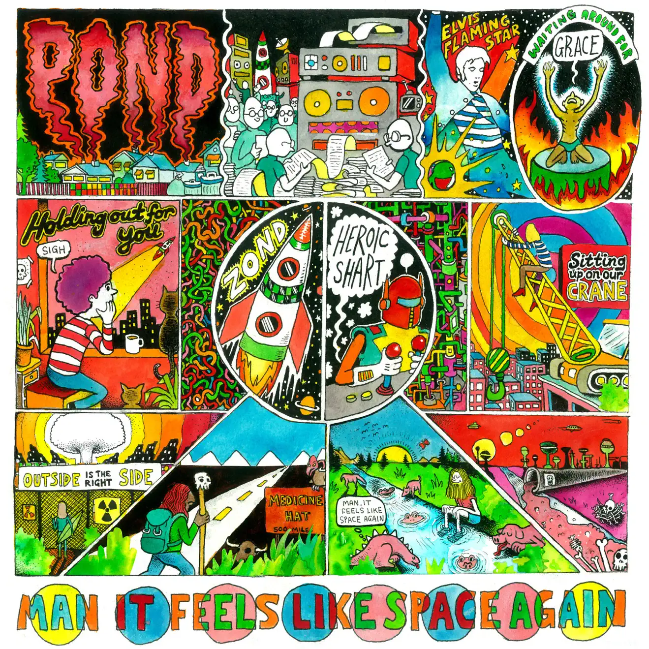 Pond – Man It Feels Like Space Again (2015) [iTunes Match M4A]