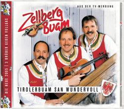 Tirolerbuam san wundervoll - Zellberg Buam Cover Art