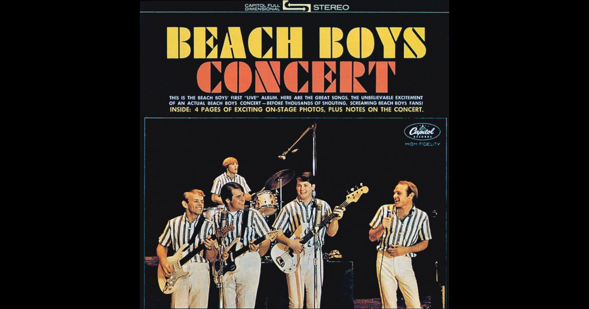 Beach Boys Concert (Live) - ザ・ビーチ・ボーイズのアルバム