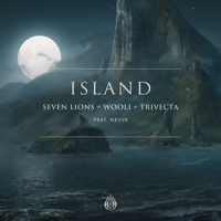 Seven Lions, Wooli & Trivecta - Island (feat. Nevve) artwork