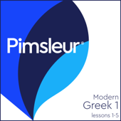 Pimsleur Greek (Modern) Level 1 Lessons  1-5 - Pimsleur Cover Art