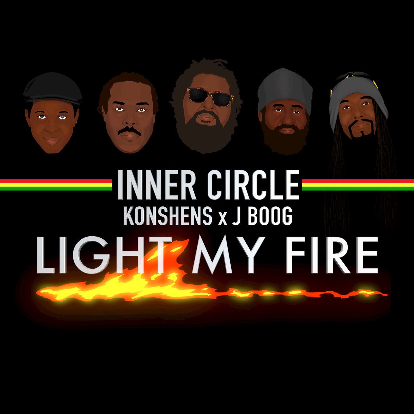 Inner Circle - Light My Fire (feat. Konshens & J Boog)