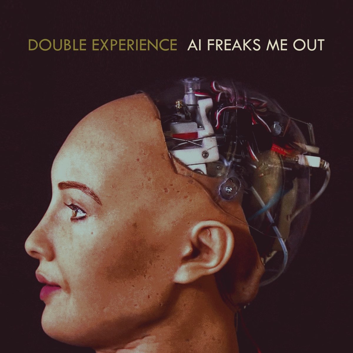 Experience presents. Выставка Double experience. Ai Freaks me out.