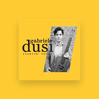 Listen to Gabriele Dusi, watch music videos, read bio, see tour dates & more!
