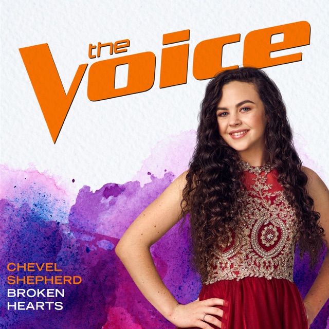 Chevel Shepherd Broken Hearts (The Voice Performance) - Single Album Cover