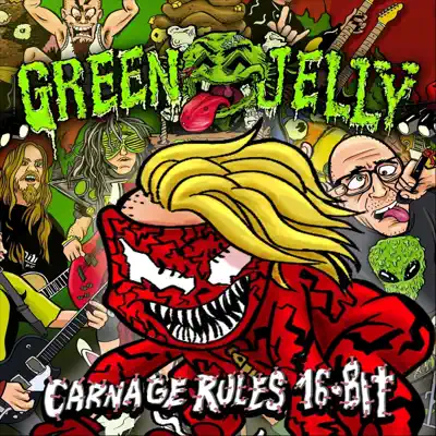 Carnage Rules (16 Bit Maximum) - Single - Green Jelly