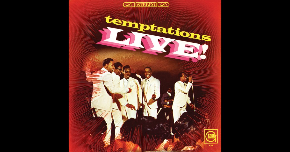 The Temptations – Temptations Live! – Vinyl (LP, Album, Mono