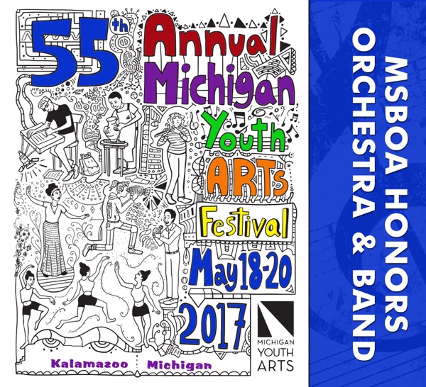 Michigan Youth Arts Festival 2017 MSBOA Honors Orchestra & Band (Live)